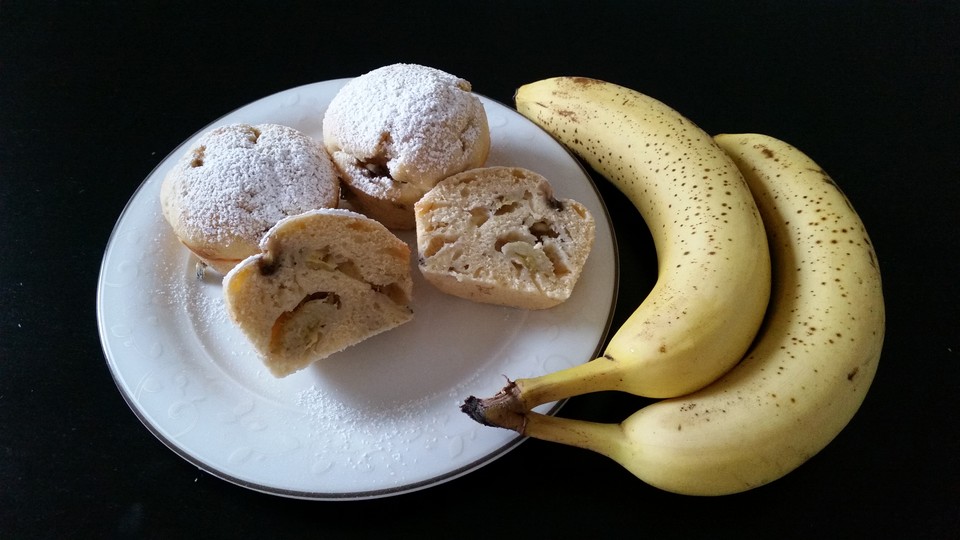 Bananen - Muffins von aschpazi | Chefkoch.de