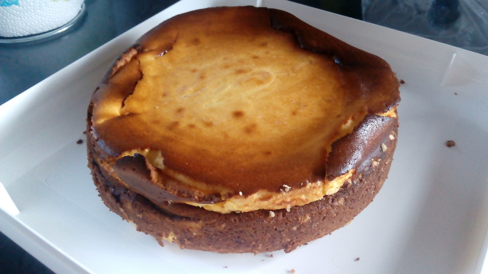 Käsekuchen ohne Boden mit Schichtkäse von Goldhamster022 Käsekuchen ohne Boden mit Schichtkäse von Goldhamster022