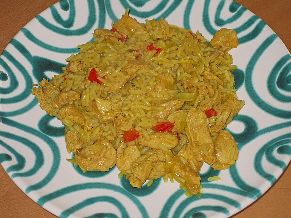 Curryreis mit Hähnchenbrust von Michi_18 | Chefkoch.de