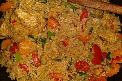 Curryreis mit Hähnchenbrust von Michi_18 | Chefkoch.de