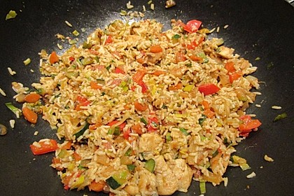 Tanjas Nasi Goreng mit Hähnchenfilet 7