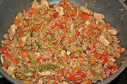 Tanjas Nasi Goreng mit Hähnchenfilet 4