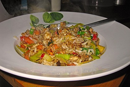 Tanjas Nasi Goreng mit Hähnchenfilet 5
