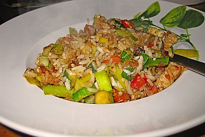 Tanjas Nasi Goreng mit Hähnchenfilet