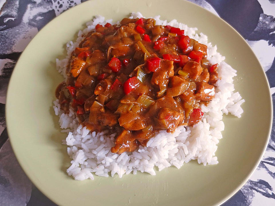 Tanja&amp;#39;s Curry - Hähnchengeschnetzeltes von tanja1906 | Chefkoch.de