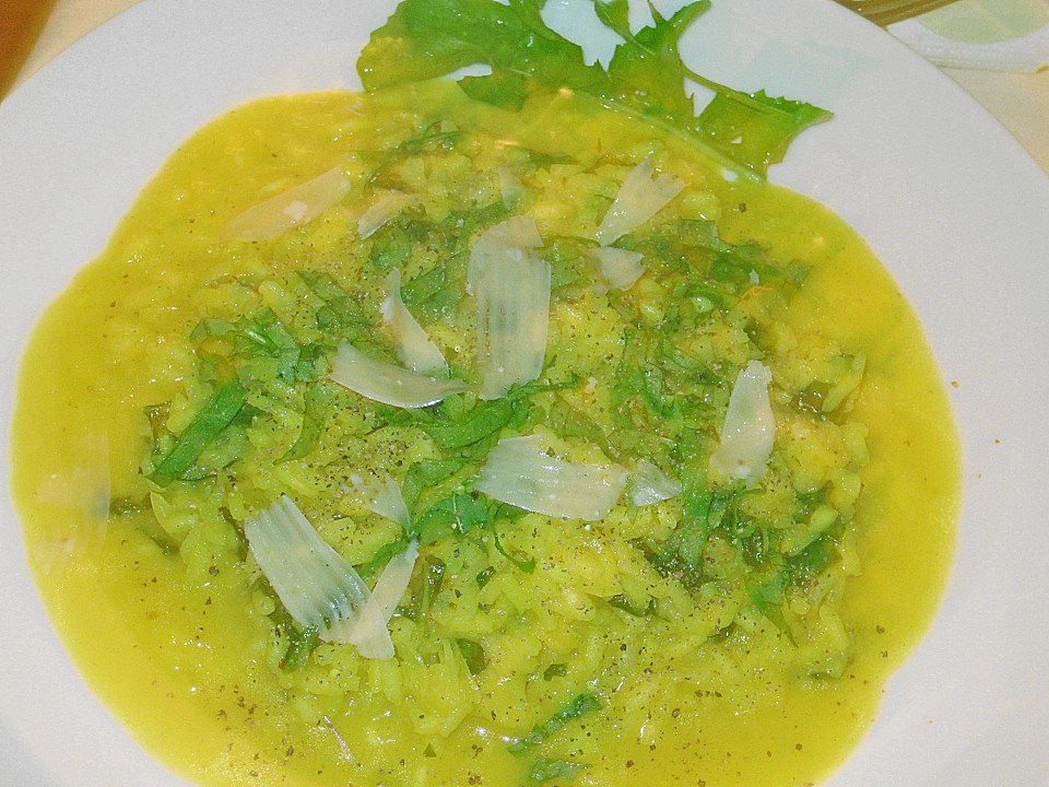 Vermouth Rucola Risotto von Dipl_EiweißmixerKnut Chefkoch.de
