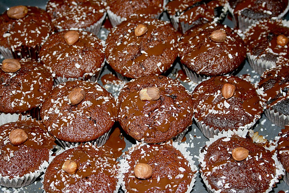 Nutella - Muffins von prinzessinnenkeks | Chefkoch.de