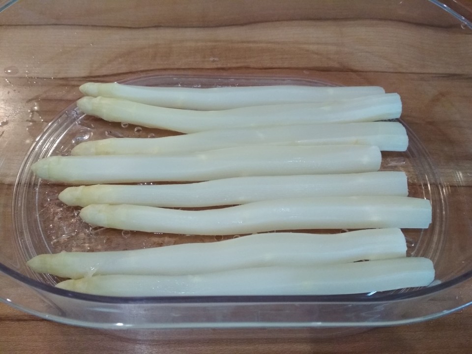 Spargel aus dem Dampfgarer (Tischgerät) von Klaumix