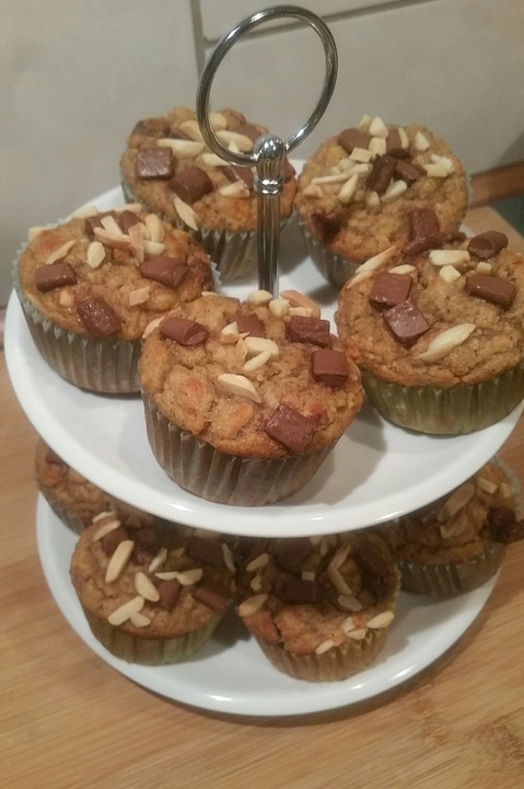 Chunkey Monkey Bananen-Muffins von MrsFlury | Chefkoch.de