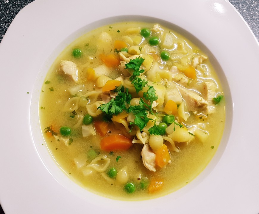 Blitz-Hühnersuppe von SessM | Chefkoch.de