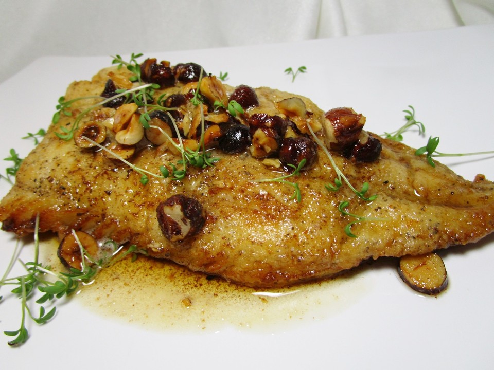 Fischfilets mit Haselnussbutter von dodith | Chefkoch.de
