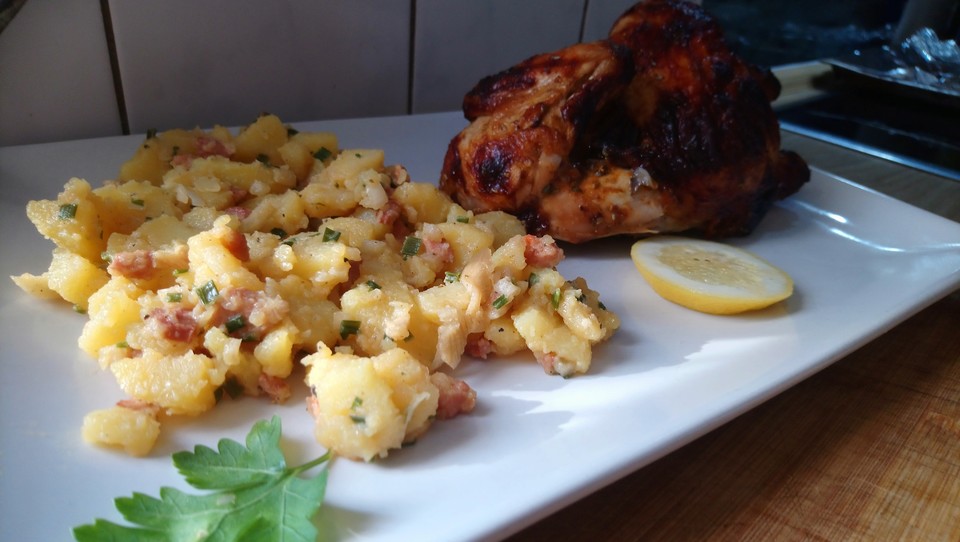 Kartoffelsalat mit Speck-Dressing von McMoe | Chefkoch.de