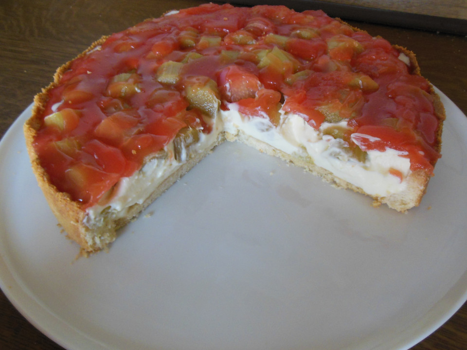 Rhabarberkuchen mit Mascarponecreme von elein242 | Chefkoch.de