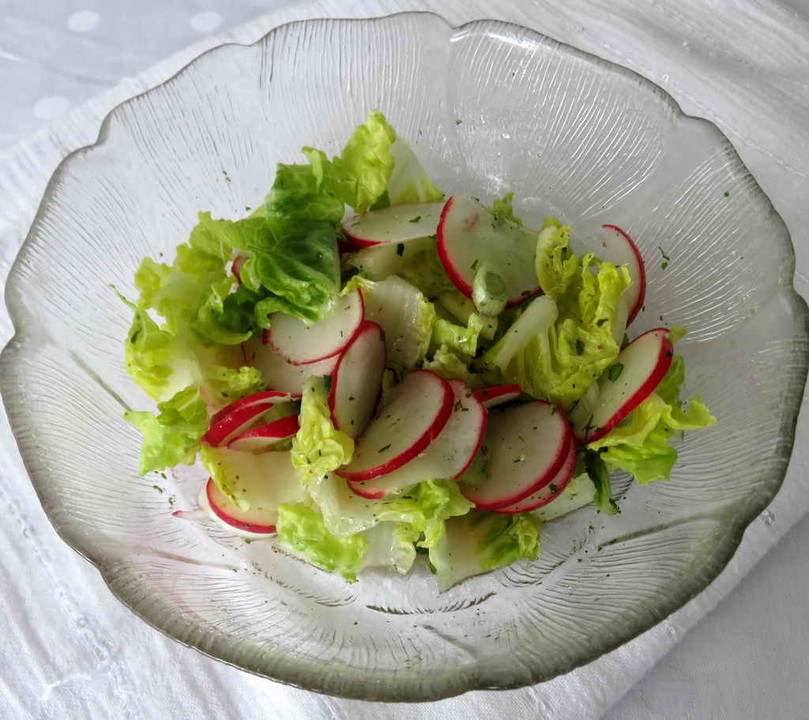 Blattsalat mit Radieschen von Juulee | Chefkoch.de