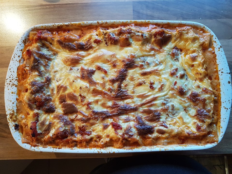 Lasagne mit Suppengrün und Crème fraîche von Pais_de_la_maravilla ...