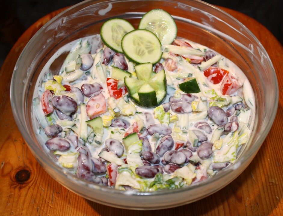 Kidneybohnen-Joghurt-Salat von nerorose | Chefkoch.de