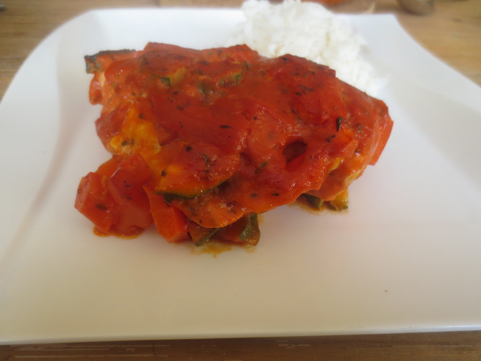 Paprika-Hähnchenbrust mit getrockneten Tomaten von Tanztaucher ...