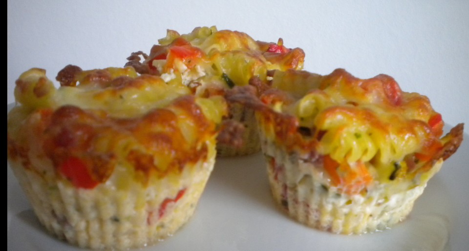 Nudel-Gemüse-Muffins von MealClub | Chefkoch.de Nudel-Gemüse-Muffins von MealClub | Chefkoch.de