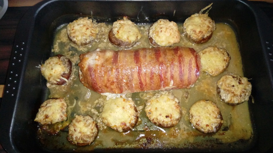 Hackfleisch-Bacon-Käse-Rolle von MealClub | Chefkoch.de