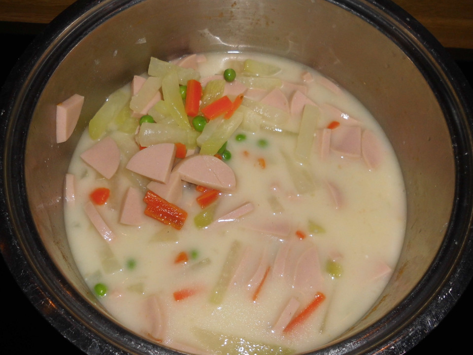 Kohlrabi - Topf mit Fleischwurst von GoldDrache | Chefkoch.de
