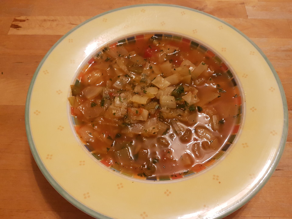 Blitz - Diät - Kohlsuppe von mellibellie | Chefkoch.de