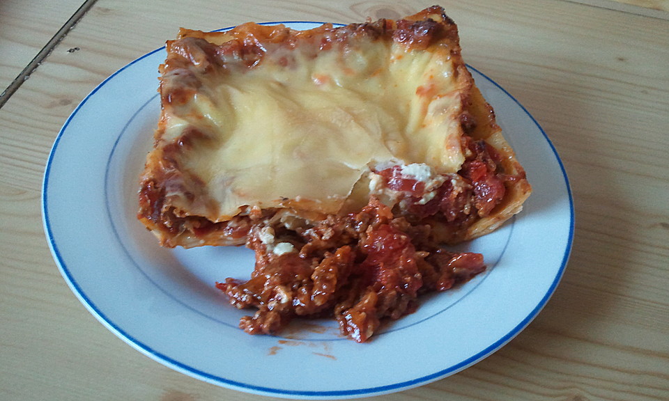 Lasagne mit Hackfleisch und Pilzen von Stetim | Chefkoch.de