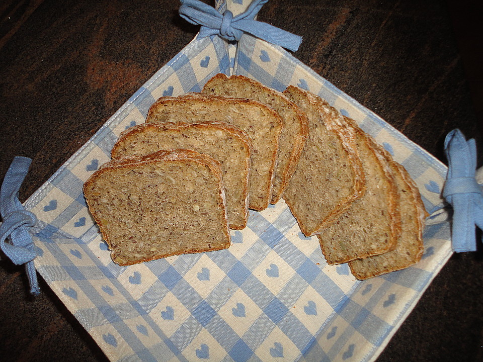 Kürbiskern- oder Sonnenblumenbrot von rieljo | Chefkoch.de