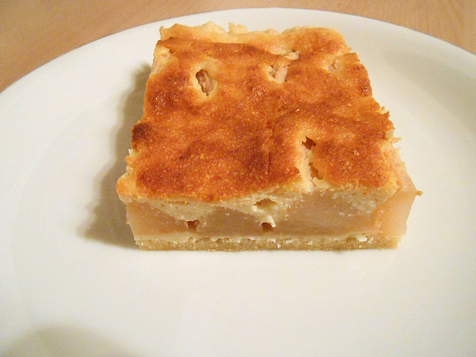 Apfel - Marzipan - Kuchen Von Lilliane | Chefkoch.de