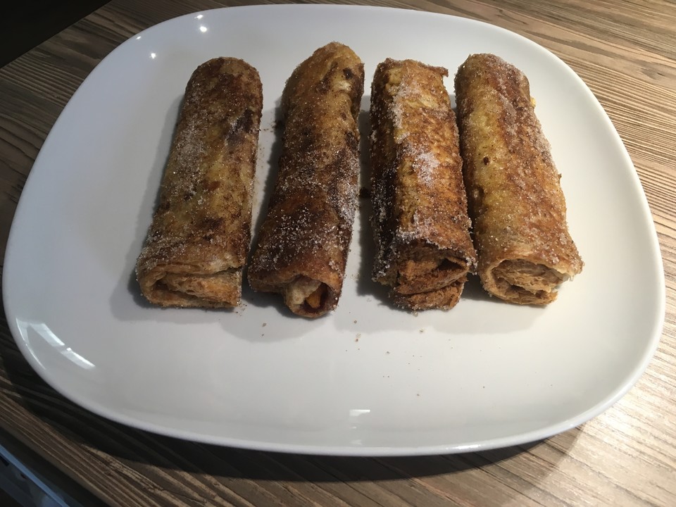Nutella French Toast Rolls von Chefkoch.de