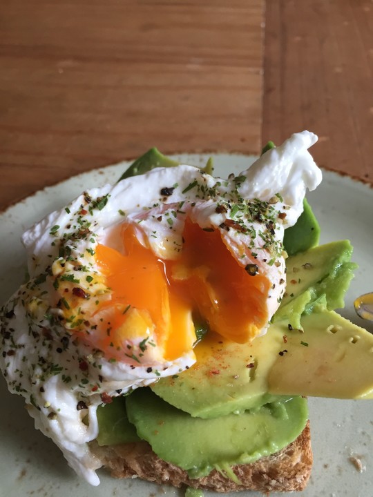 Toast New York mit Avocado und Ei von SessM Chefkoch.de