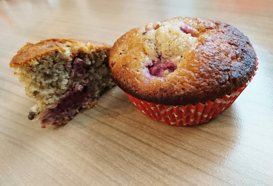 Sportliche BeerenMuffins von jasminfitness1 Chefkoch.de