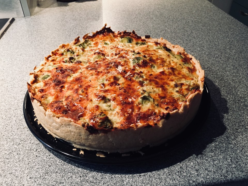 Rosenkohl-Schinken-Quiche von Linalinse | Chefkoch.de