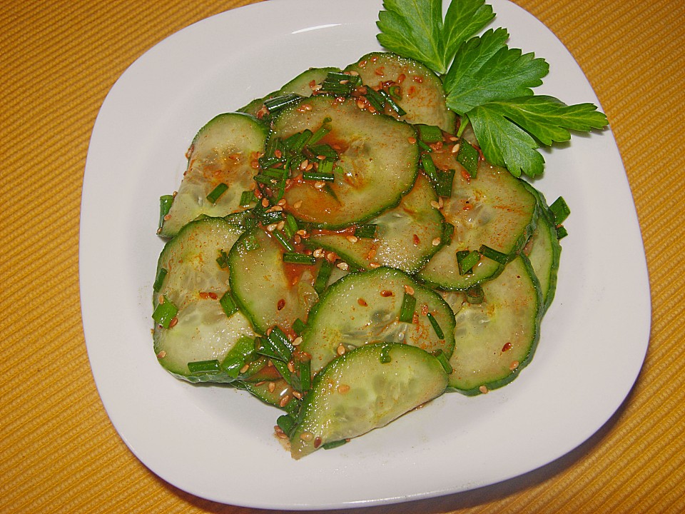 Koreanischer Gurkensalat von cocinera | Chefkoch.de