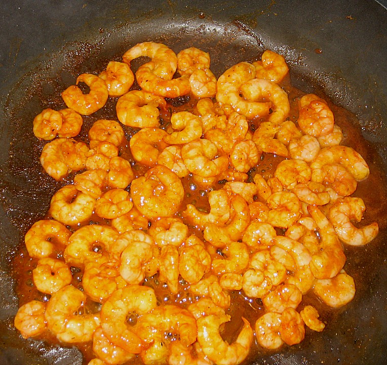 Karibische Garnelen in Kürbis - Kokoscurry von tobagowi | Chefkoch.de