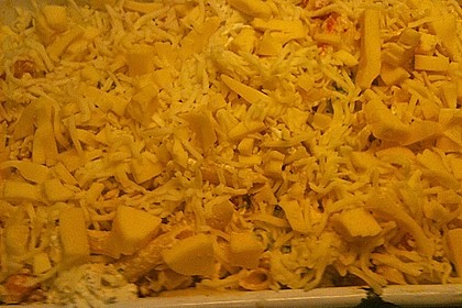 Brokkoli - Nudelauflauf mit Kräuter - Schmelzkäsesoße 55