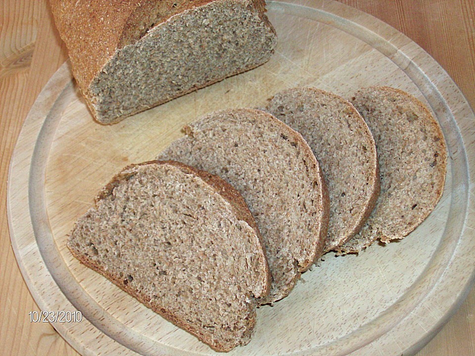 Weizen - Vollkorn - Brot mit Hefe von rutev | Chefkoch.de