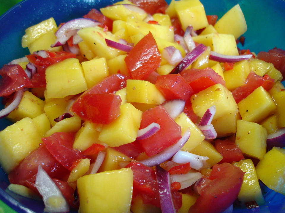 Mango-Tomaten-Salat von dodith | Chefkoch.de