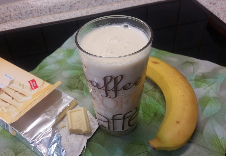 Heiße weiße Bananenmilch von küchen_zauber | Chefkoch.de