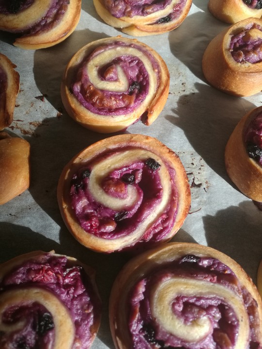 Quarkschnecken mit Johannisbeeren von Fannekuchen | Chefkoch.de