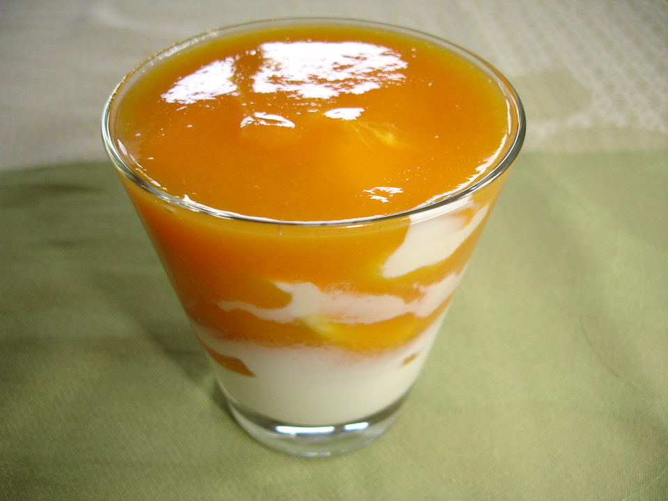 Mango-Blitzdessert mit Joghurt und Quark von dodith | Chefkoch.de