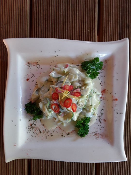 Gurkensalat auf griechische Art von saturn2 | Chefkoch.de