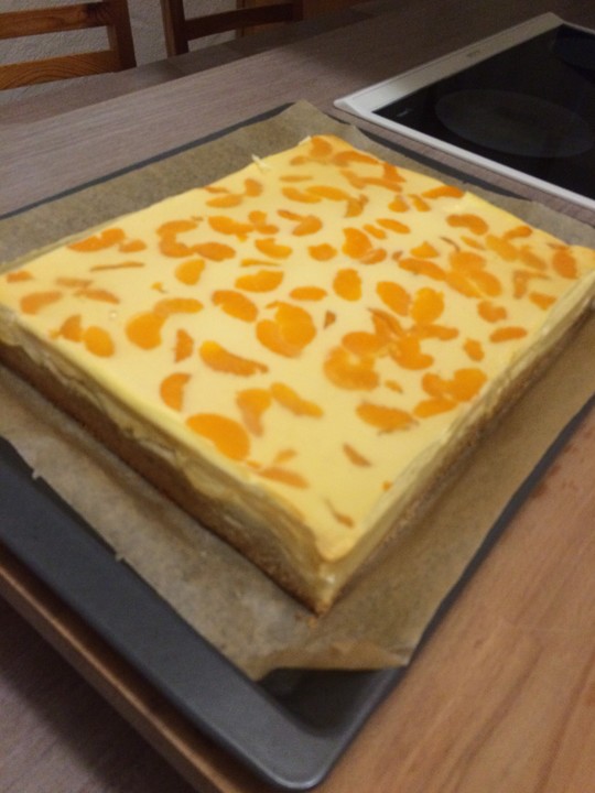 Quark - Mandarinen - Blechkuchen von sonne06 | Chefkoch.de
