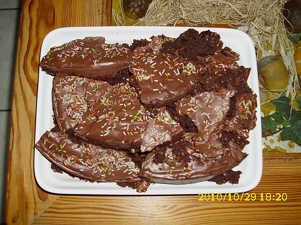 Zarter Schoko - Nuss - Kuchen von eva28 | Chefkoch.de