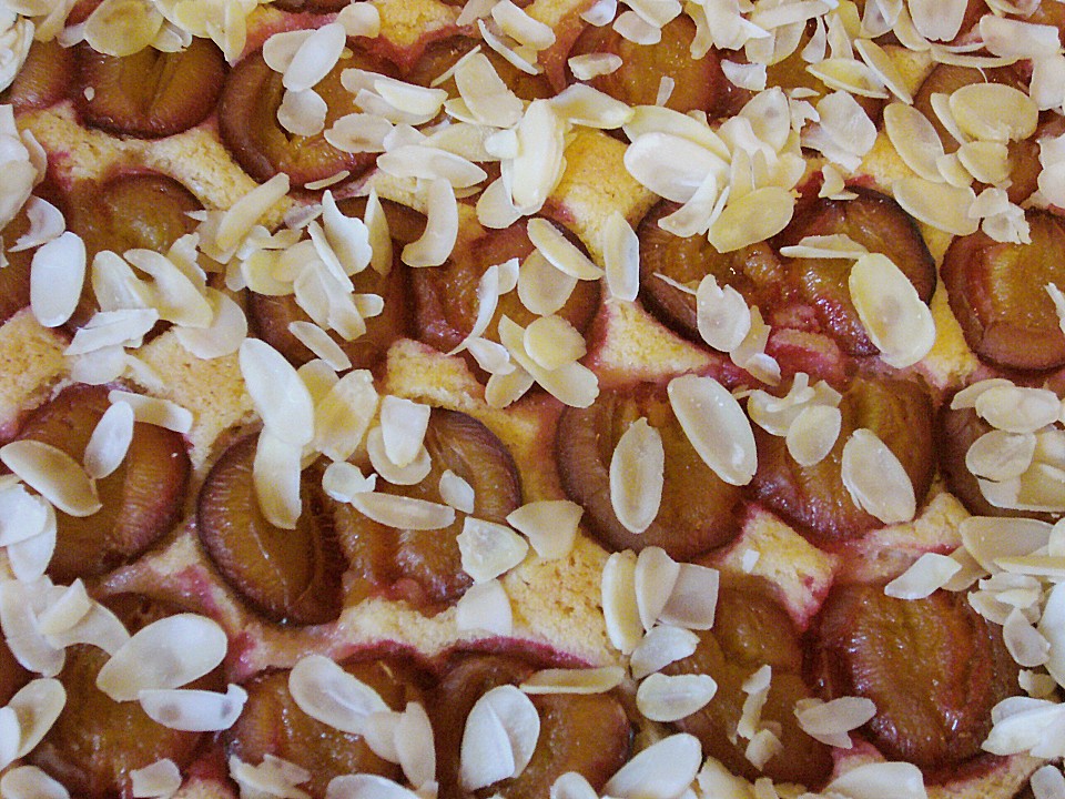Pflaumenkuchen mit Mandeln von Gummibaerchen | Chefkoch.de