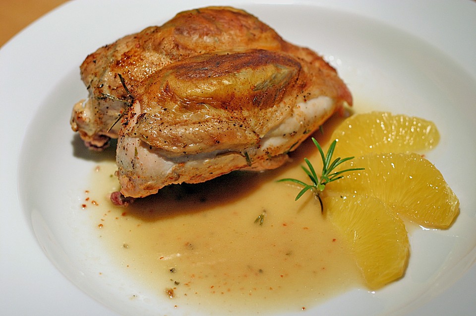 Orangen - Rosmarin - Huhn von M4162 | Chefkoch.de