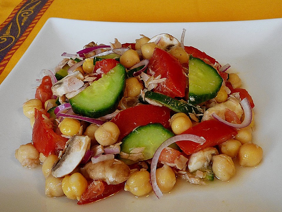Thunfisch - Kichererbsen - Salat von illo | Chefkoch.de
