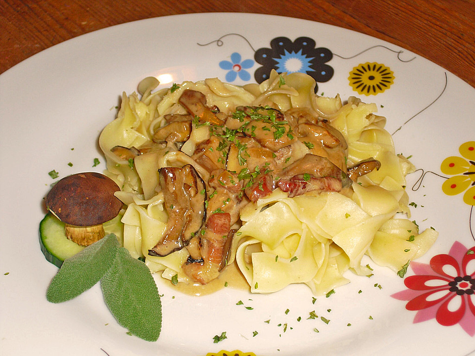 Tagliatelle mit Steinpilzen von doro2 | Chefkoch.de