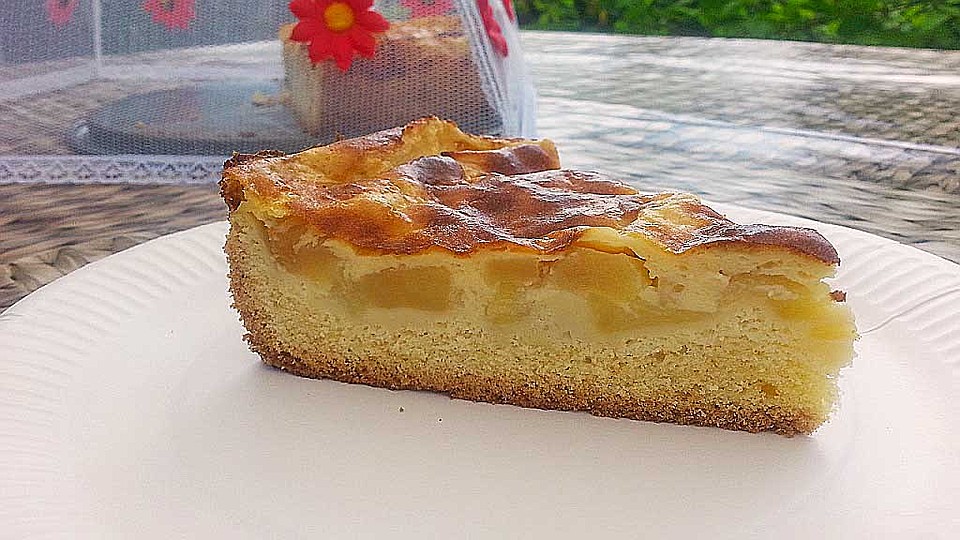 Apfelkuchen mit Puddingguss - Ein sehr leckeres Rezept | Chefkoch.de