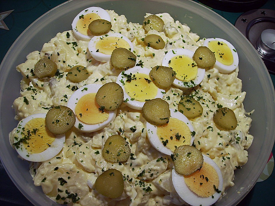 Omas bester Kartoffelsalat mit Mayonnaise von Schwalbe | Chefkoch.de