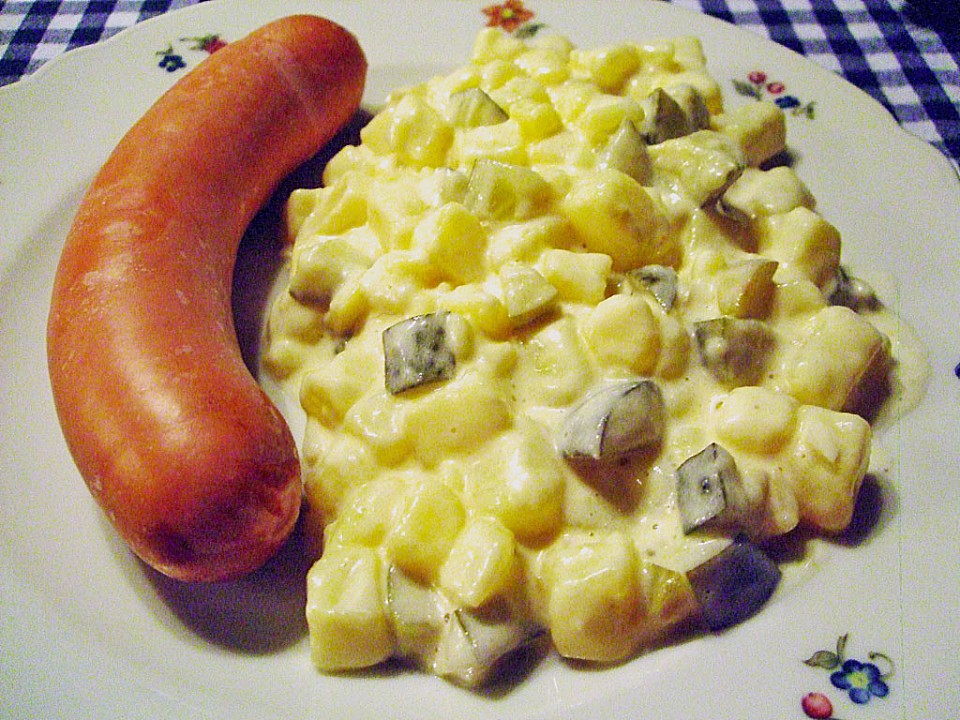 Omas bester Kartoffelsalat mit Mayonnaise von Schwalbe | Chefkoch.de